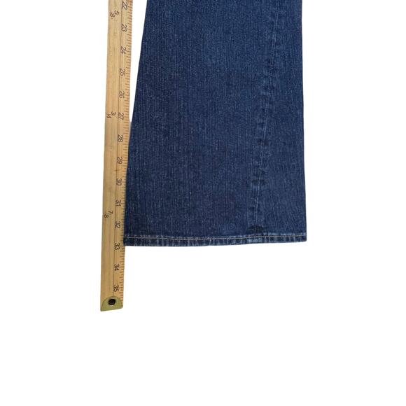 True Religion Joey Bootcut Jeans Women 32 Made in USA Flap Pocket Low Rise 32x33 - Picture 11 of 13